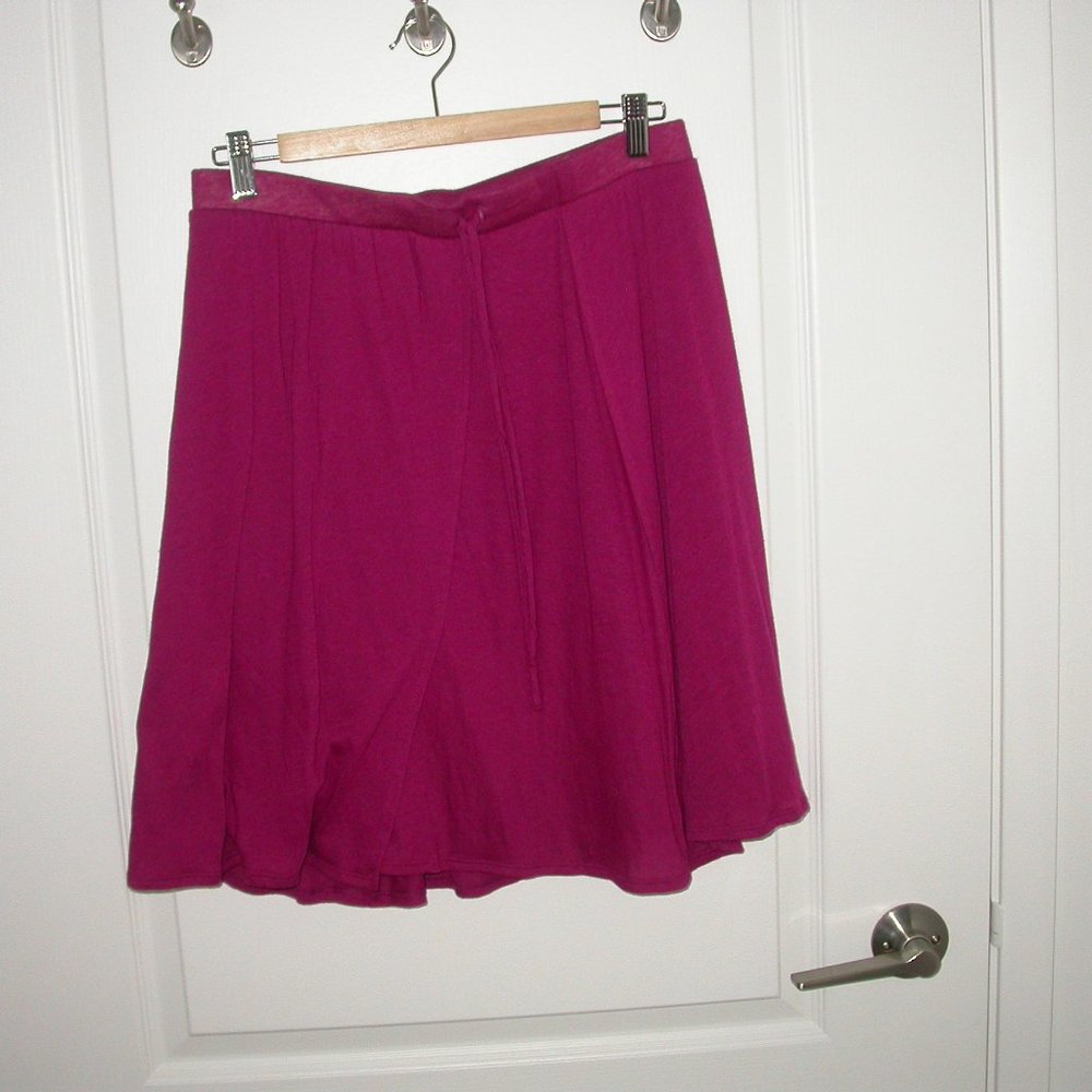 Hot Pink Swishy Wrap Skirt